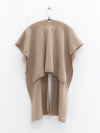 SWAYING 25 Fall/Winter Collection: Beaded Embellished Cashmere Shawl Sweater SW-SW25AW4P01C2SF-TUO (Camel)